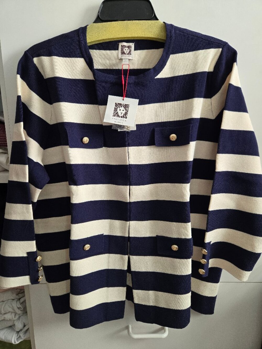 NWT Anne Klein Knit Cardigan/Jacket 1X